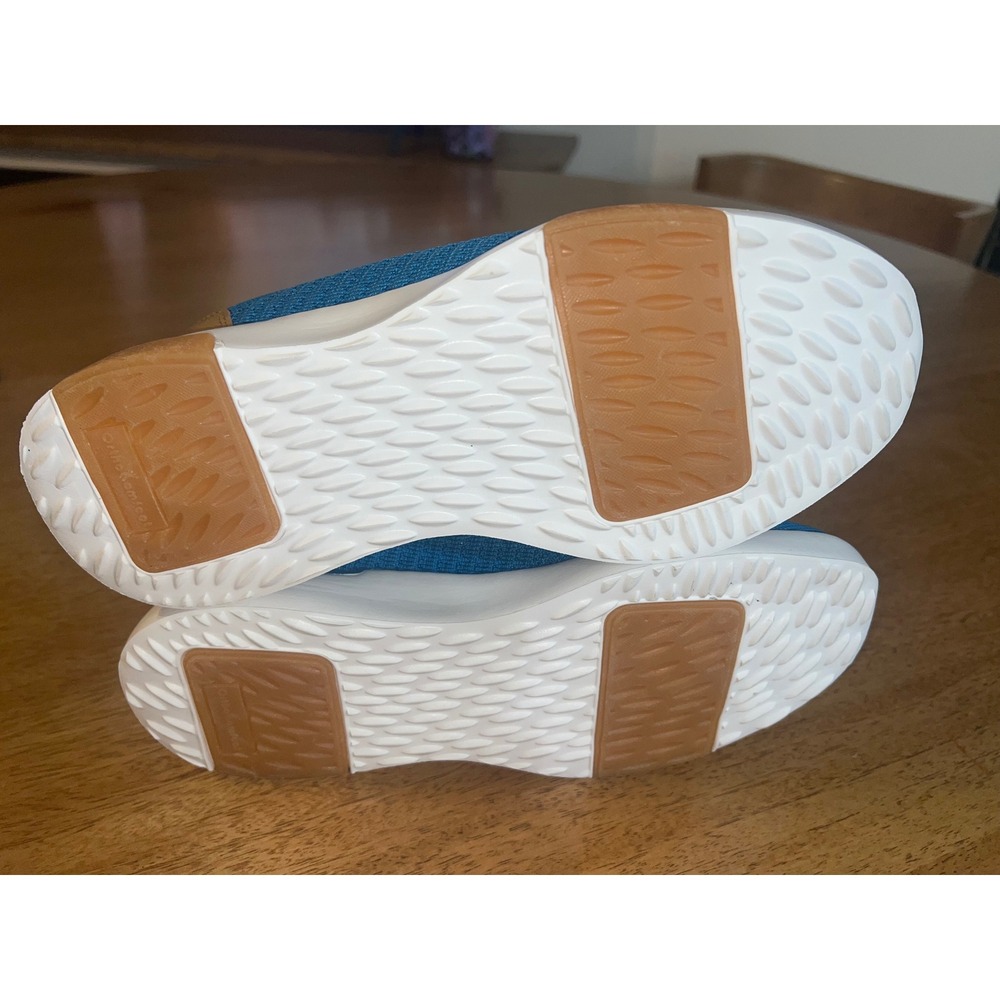 OrthoComfoot Blue Knit Walking Shoes Sneakers ZGBX14G Womens EU 40 US 9 - Picture 7 of 7
